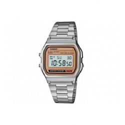 RELOJ CASIO VINTAGE DE ACERO A158WEA-9EF 