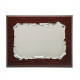 PLACA PLATEADA 16 X 10 