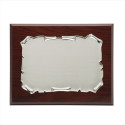 PLACA PLATEADA 16 X 10 