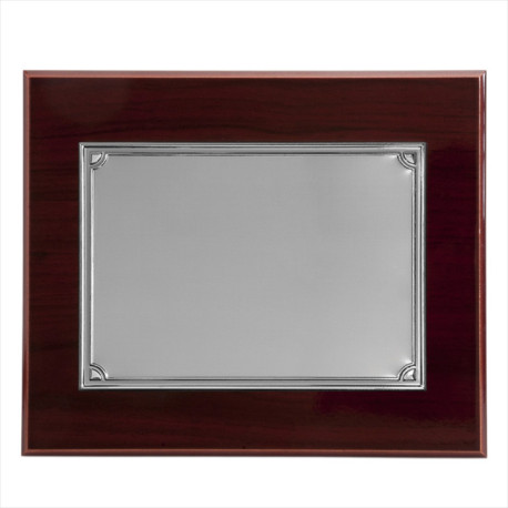 PLACA  ALUMINIO PLAT. 29X23