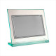 PLACA CRISTAL ALUMINIO 24X19