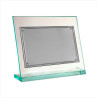 PLACA CRISTAL ALUMINIO 24X19