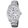 RELOJ LOTUS CABALLERO ACERO ESF. BLANCA