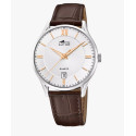 RELOJ LOTUS 18402/H BLANCO CORREA DE CUERO, HOMBRE