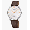 RELOJ LOTUS 18402/H BLANCO CORREA DE CUERO, HOMBRE