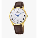 RELOJ LOTUS 18403/E BLANCO CORREA DE CUERO, HOMBRE