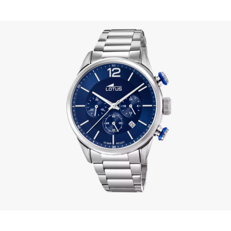 RELOJ DE HOMBRE LOTUS CHRONO CON ESFERA AZUL 18688