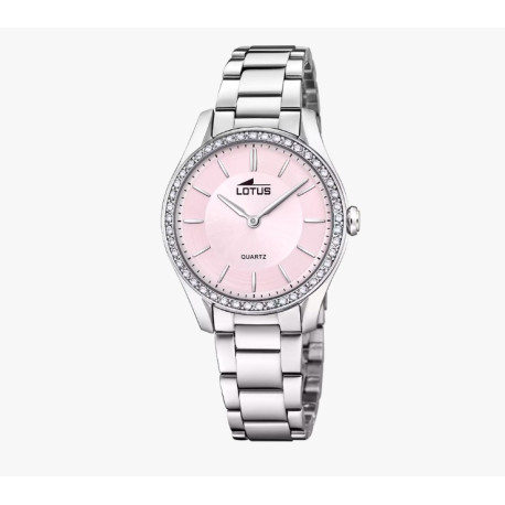 RELOJ DE MUJER LOTUS BLISS CON ESFERA ROSA 18796/2