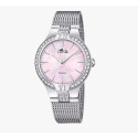 RELOJ DE MUJER LOTUS CORREA DE ACERO Y CIRCONITAS