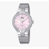 RELOJ DE MUJER LOTUS CORREA DE ACERO Y CIRCONITAS