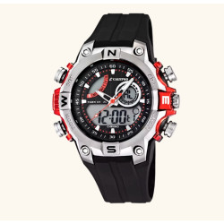 RELOJ CALYPSO CAB. DIG. CORREA