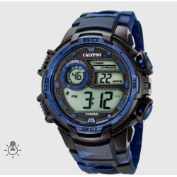RELOJ CALYPSO CAB. DIG. CORREA