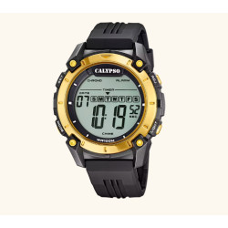 RELOJ CALYPSO CAB. DIG. CORREA