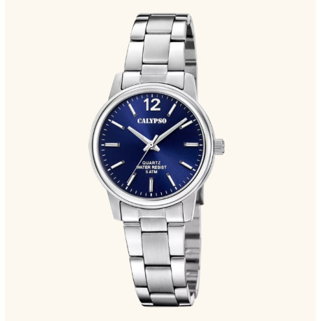RELOJ CALYPSO BASIC K5865/1 ESF. AZUL MUJER