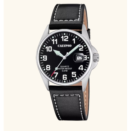 RELOJ CALYPSO BASIC NEGRO HOMBRE
