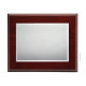 PLACA  ALUMINIO PLATEADA 23X19