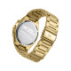 RELOJ MARK MADDOX CRONO ACERO IP DORADO BRAZALETE