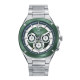 RELOJ MARK MADDOX CRONO ACERO IP VERDE BRAZALETE