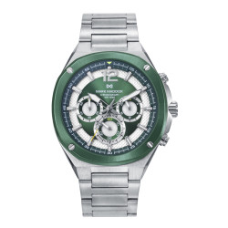 RELOJ MARK MADDOX CRONO ACERO IP VERDE BRAZALETE