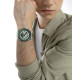 RELOJ MARK MADDOX CRONO ACERO IP VERDE BRAZALETE