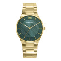 RELOJ MARK MADDOX ACERO IP DORADO BRAZALETE