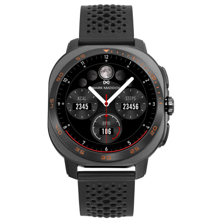 RELOJ MARK MADDOX SMART NEGRO CORREA
