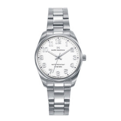 Reloj caja de acero 5 Atm,brazalete de acero