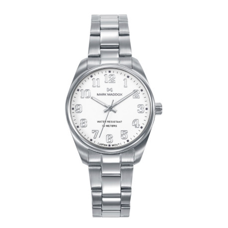 Reloj caja de acero 5 Atm,brazalete de acero