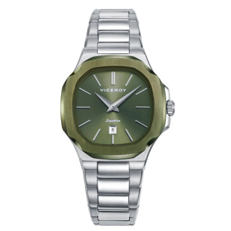 RELOJ VICEROY SRA ACERO IP VERDE