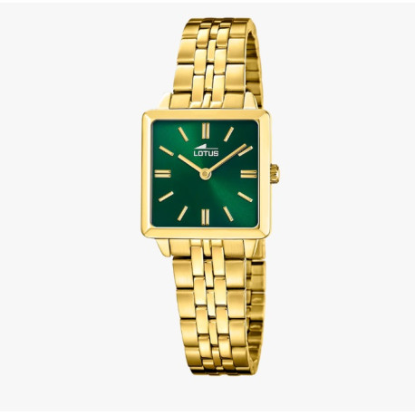 RELOJ DE MUJER 2GETHER VERDE CON CORREA DE ACERO 