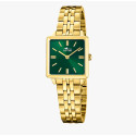 RELOJ DE MUJER 2GETHER VERDE CON CORREA DE ACERO 