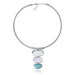 Collar Viceroy Fashion Laura Escanes Acero platead