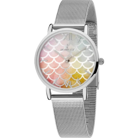 RELOJ NOWLEY SEÑORA ACERO