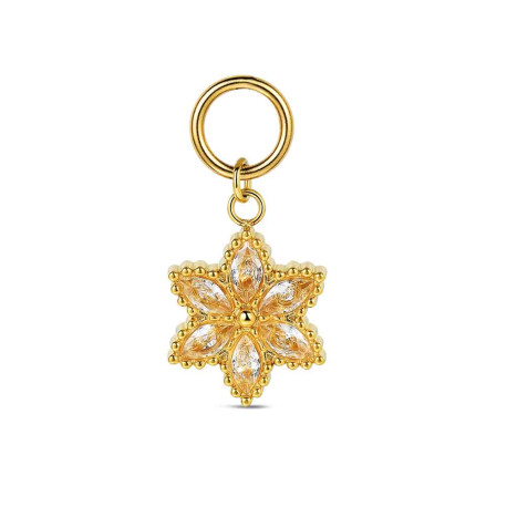 CHARM DE ACERO INOXIDABLE ESTELLA CRISTAL