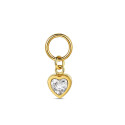 CHARM DE ACERO INOXIDABLE CHATON CORAZON 