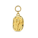 CHARM DE ACERO INOXIDABLE ROSA 20.2MM