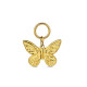 CHARM DE ACERO INOXIDABLE MARIPOSA