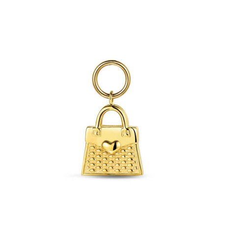 CHARM DE ACERO INOXIDABLE BOLSO