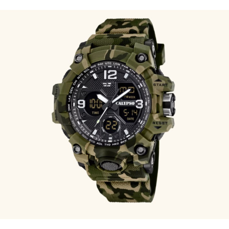 RELOJ CALYPSO CAB. ANADIG. CORREA