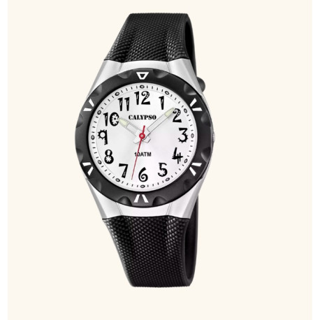RELOJ CALIPSO CADETE CORREA CAUCHO