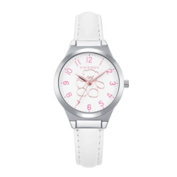 RELOJ VICEROY DE NIÑA CON PULSERA ROSA DE ACERO