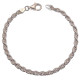 PULSERA DE PLATA CORDON 18 CM 