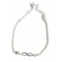 PULSERA DE PLATA INFINITO 