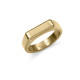 ANILLO ACERO IP DORADO SEÑOR SR fASHION