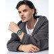 COLLAR ACERO IP DORADO PLACA FASHION
