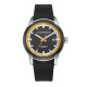 RELOJ VICEROY ACERO IP NEGRO CORREA