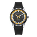 RELOJ VICEROY ACERO IP NEGRO CORREA