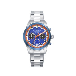 RELOJ VICEROY CABALLERO ACERO IP AZUL