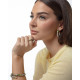 ANILLO ACERO IP DORADO TUBOGAS CORD SRA FASHION