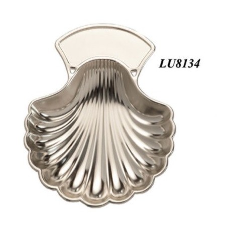 concha metal plateado grabar